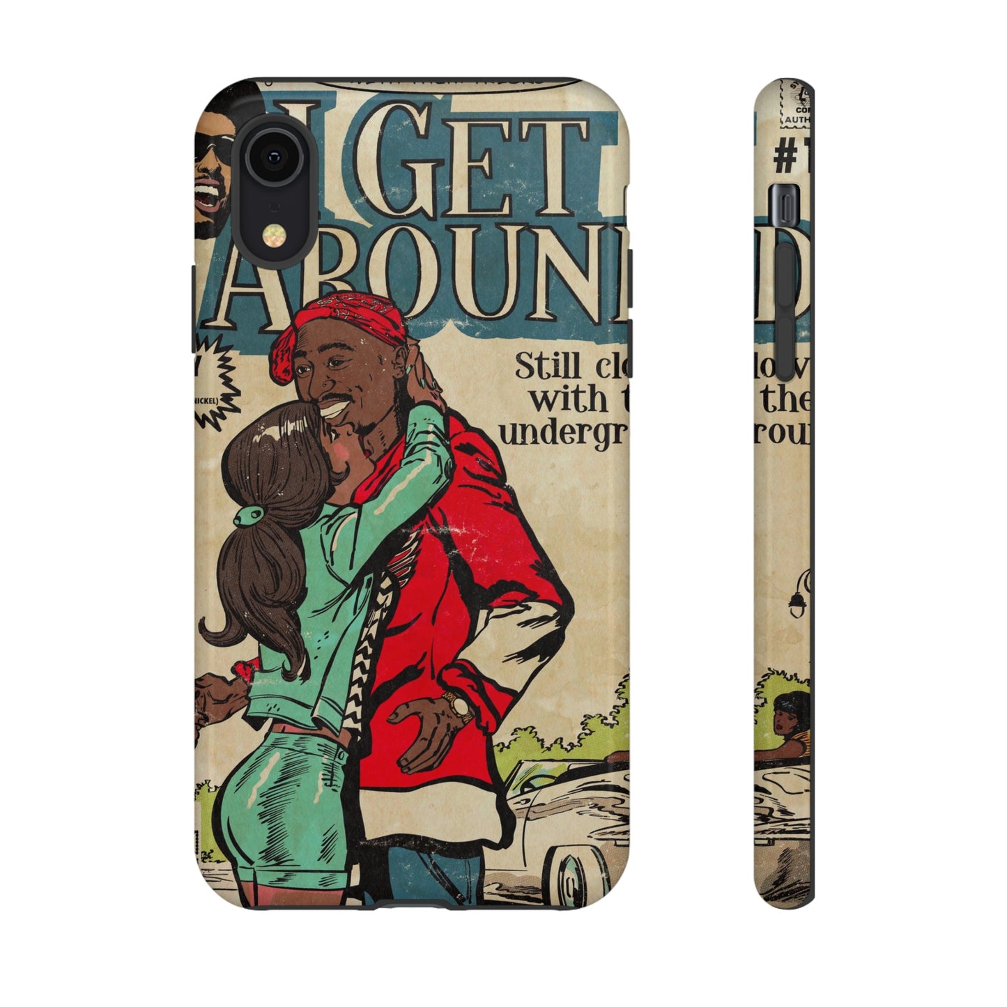 2Pac - I Get Around - Tupac - Tough Phone Cases