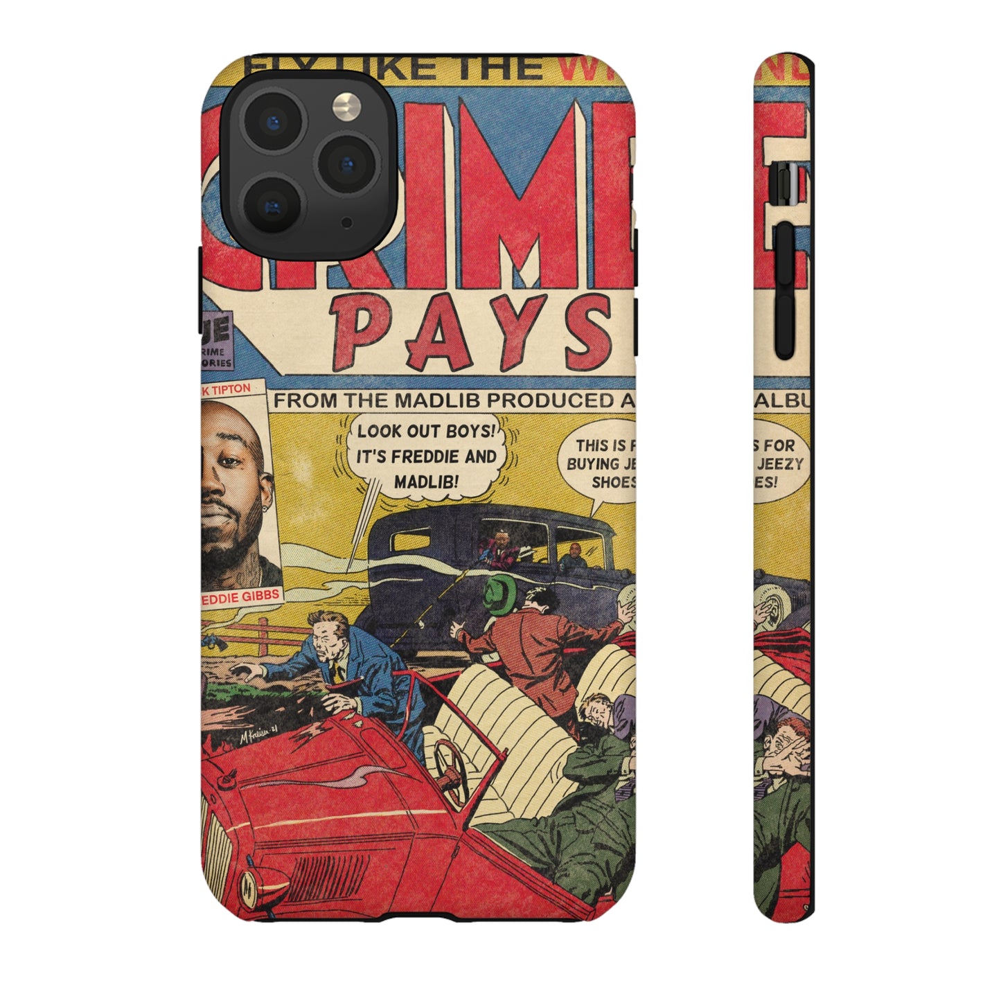 Freddie Gibbs & Madlib - Crime Pays - Tough Phone Cases