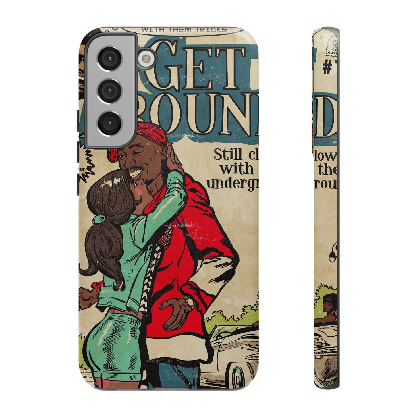 2Pac - I Get Around - Tupac - Tough Phone Cases