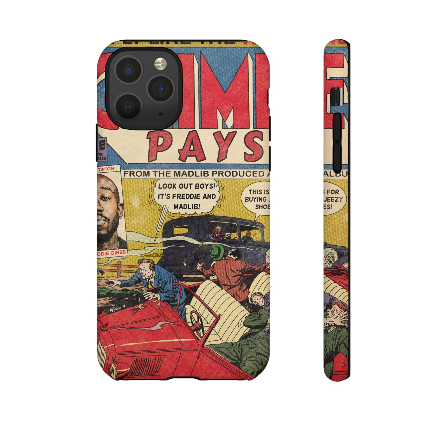 Freddie Gibbs & Madlib - Crime Pays - Tough Phone Cases