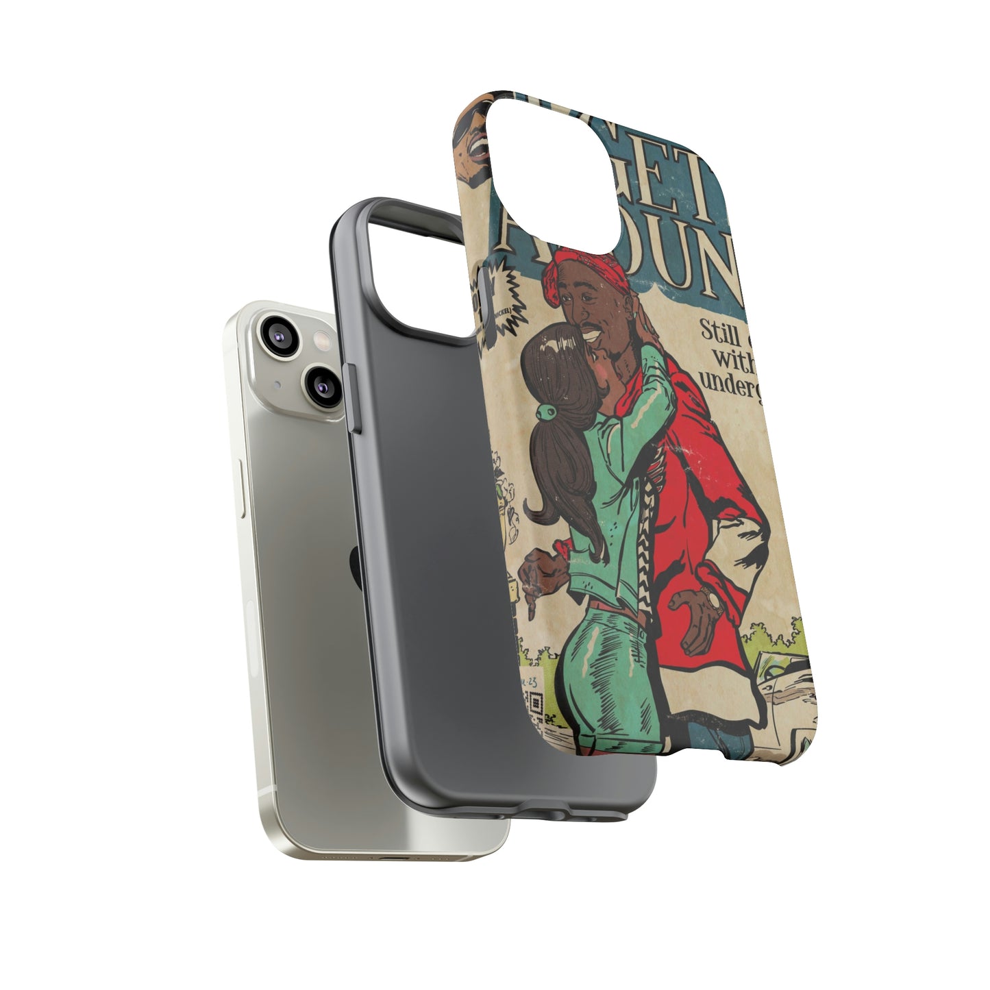 2Pac - I Get Around - Tupac - Tough Phone Cases