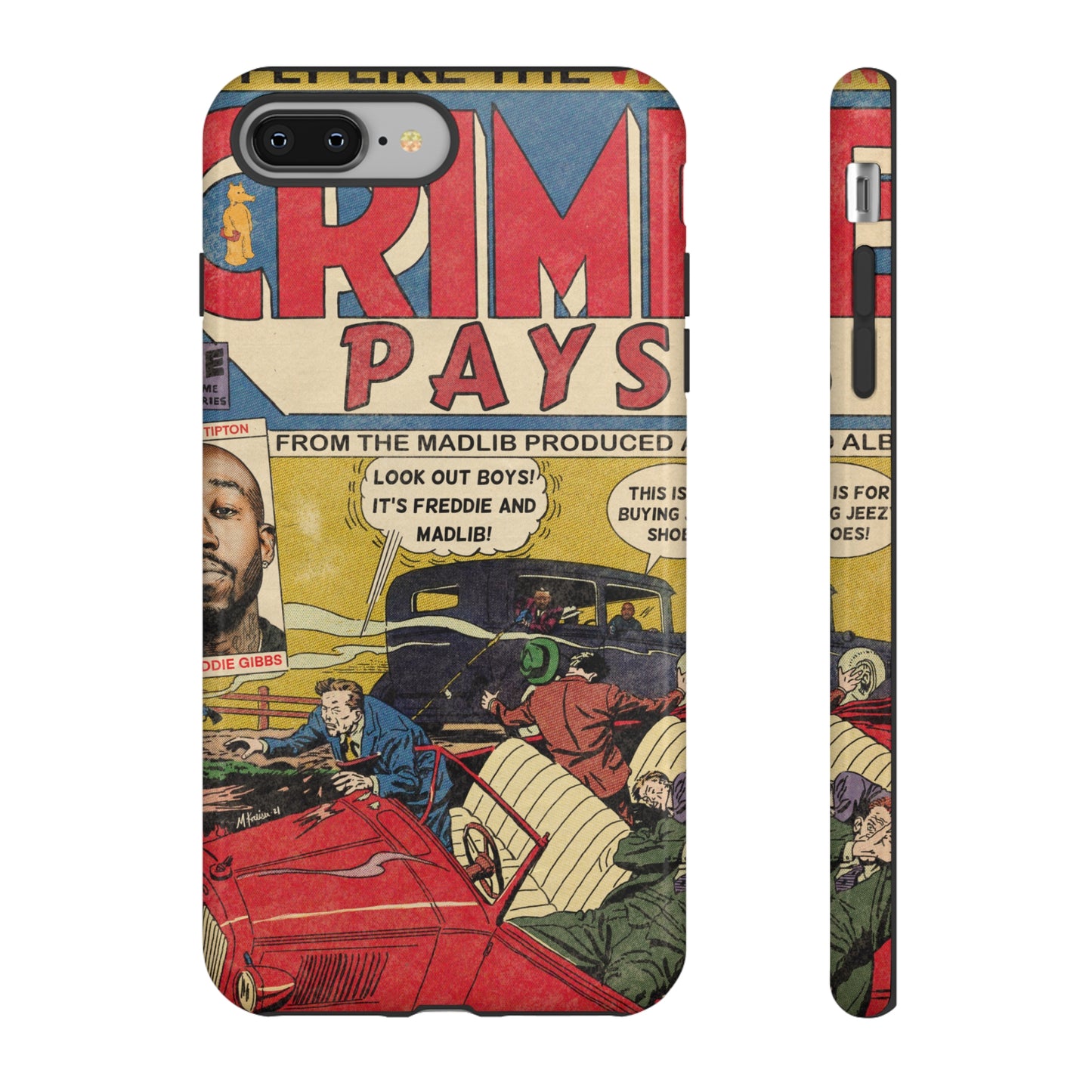 Freddie Gibbs & Madlib - Crime Pays - Tough Phone Cases