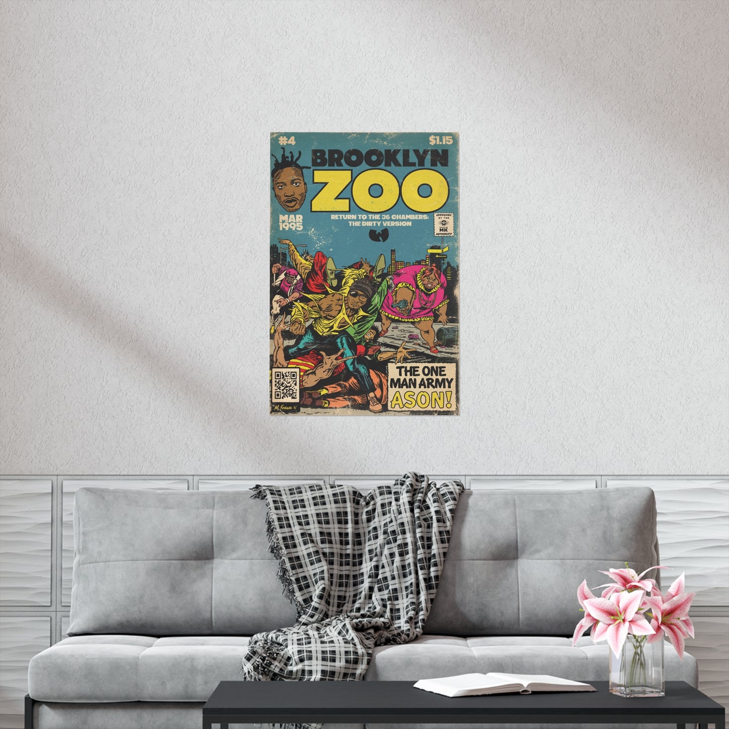 Ol’ Dirty Bastard - Brooklyn Zoo - ODB - Vertical Matte Poster