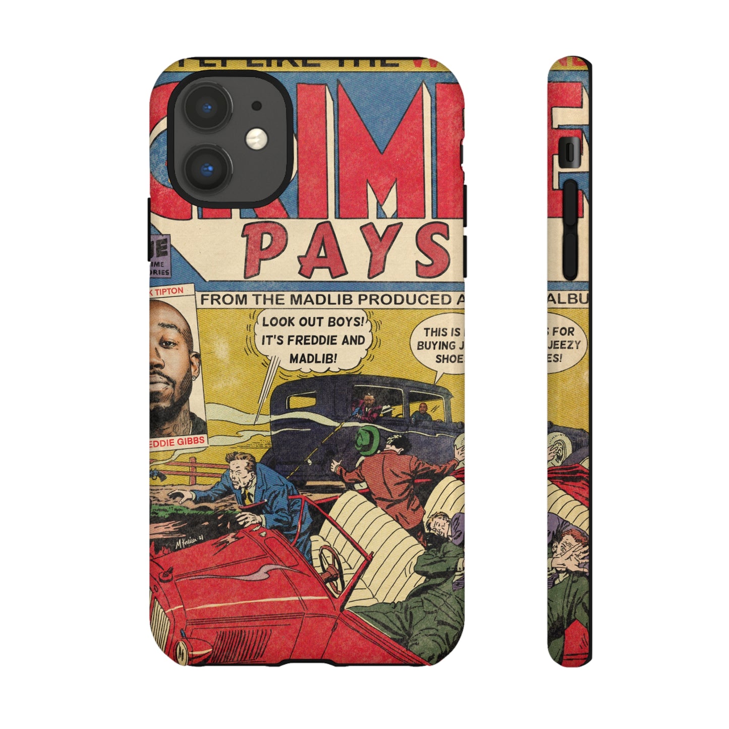 Freddie Gibbs & Madlib - Crime Pays - Tough Phone Cases