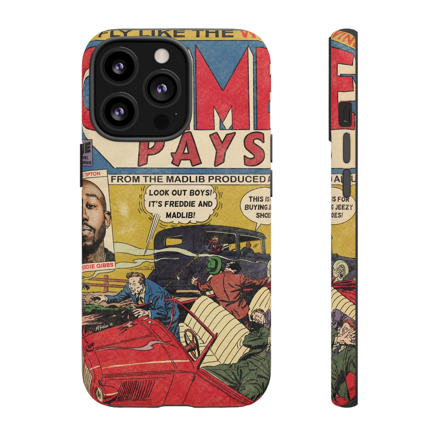 Freddie Gibbs & Madlib - Crime Pays - Tough Phone Cases