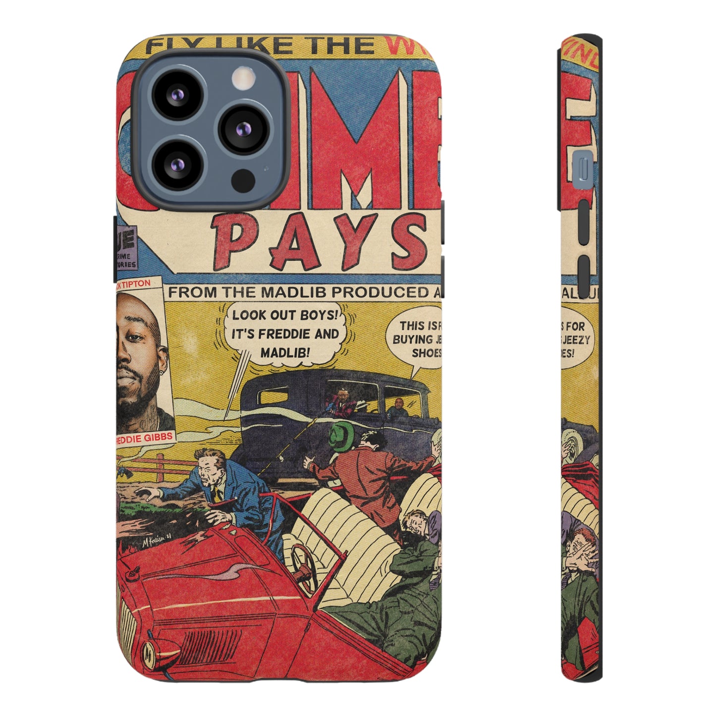 Freddie Gibbs & Madlib - Crime Pays - Tough Phone Cases