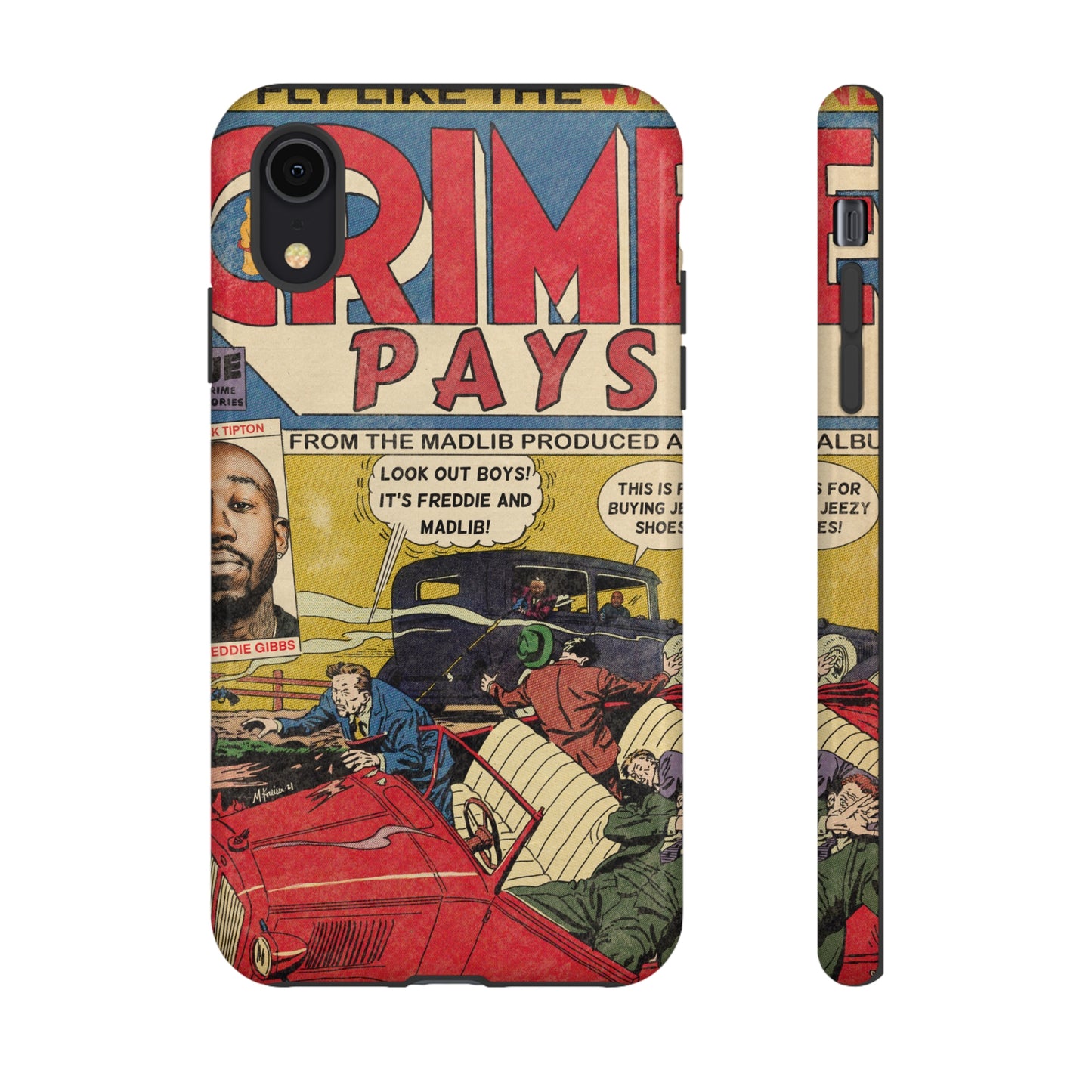 Freddie Gibbs & Madlib - Crime Pays - Tough Phone Cases