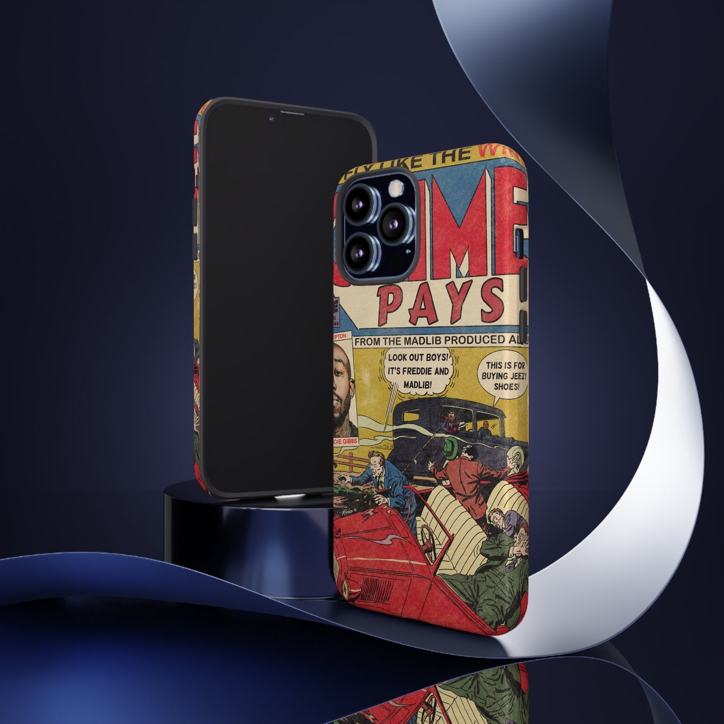 Freddie Gibbs & Madlib - Crime Pays - Tough Phone Cases