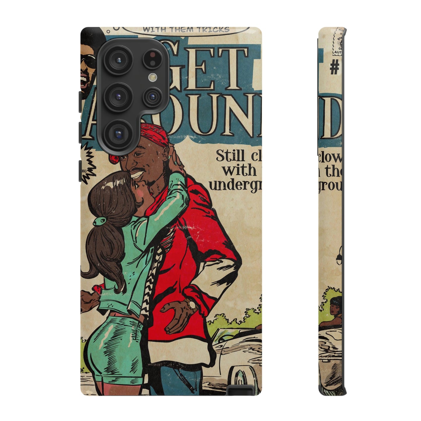 2Pac - I Get Around - Tupac - Tough Phone Cases