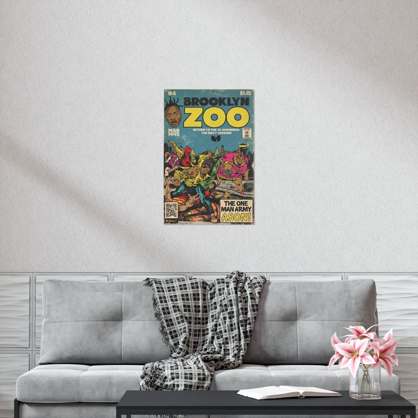 Ol’ Dirty Bastard - Brooklyn Zoo - ODB - Vertical Matte Poster