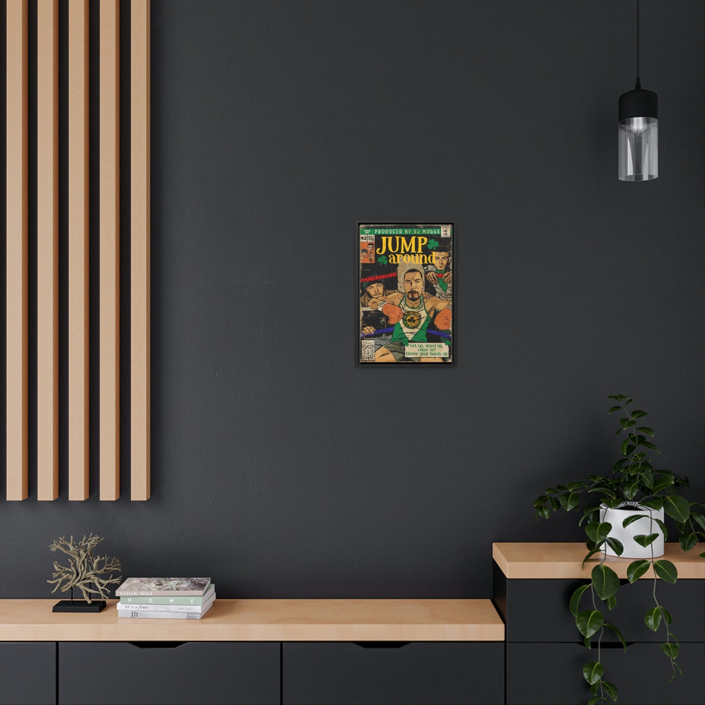 House of Pain - Jump Around - Gallery Canvas Wraps, Vertical Frame