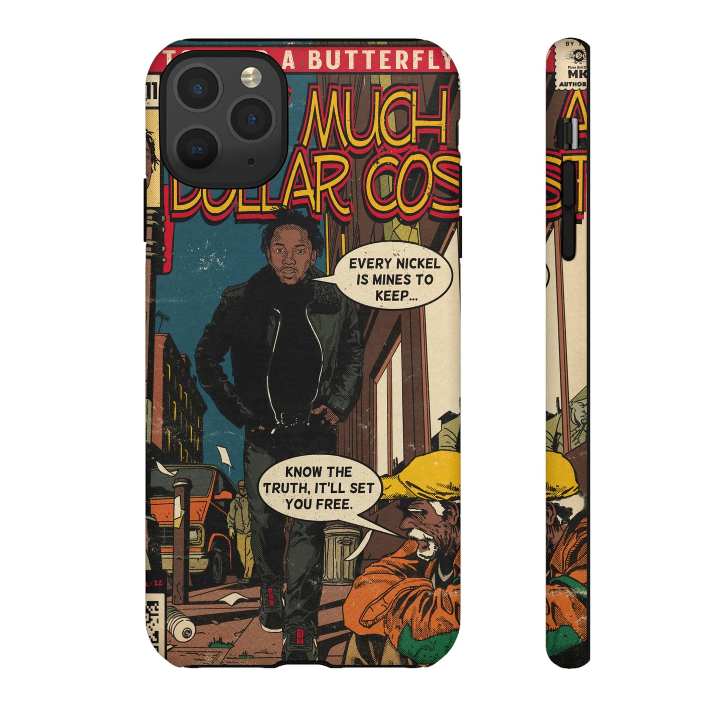 Kendrick Lamar- How Much A Dollar Cost- Tough Phone Cases