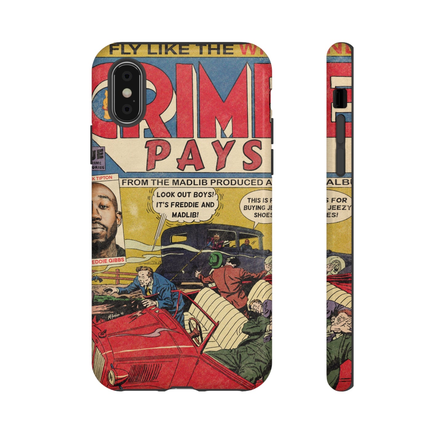 Freddie Gibbs & Madlib - Crime Pays - Tough Phone Cases
