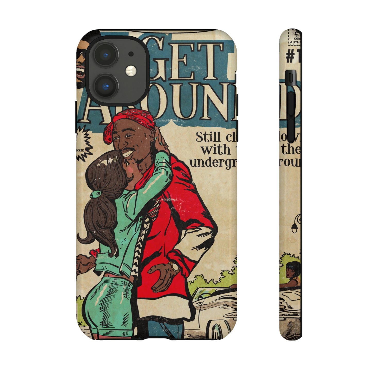 2Pac - I Get Around - Tupac - Tough Phone Cases