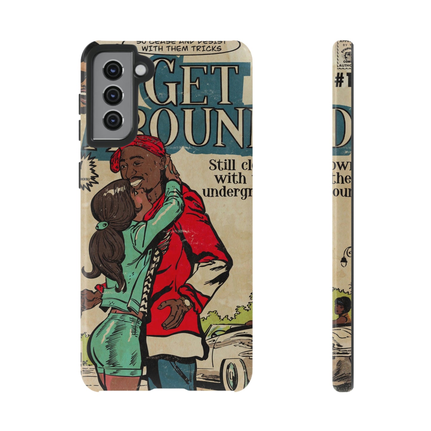 2Pac - I Get Around - Tupac - Tough Phone Cases