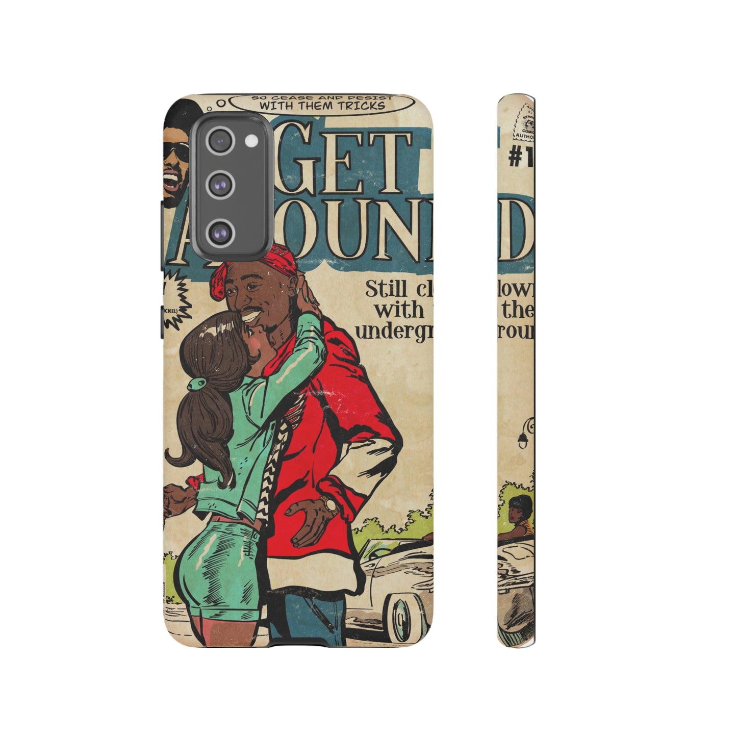 2Pac - I Get Around - Tupac - Tough Phone Cases