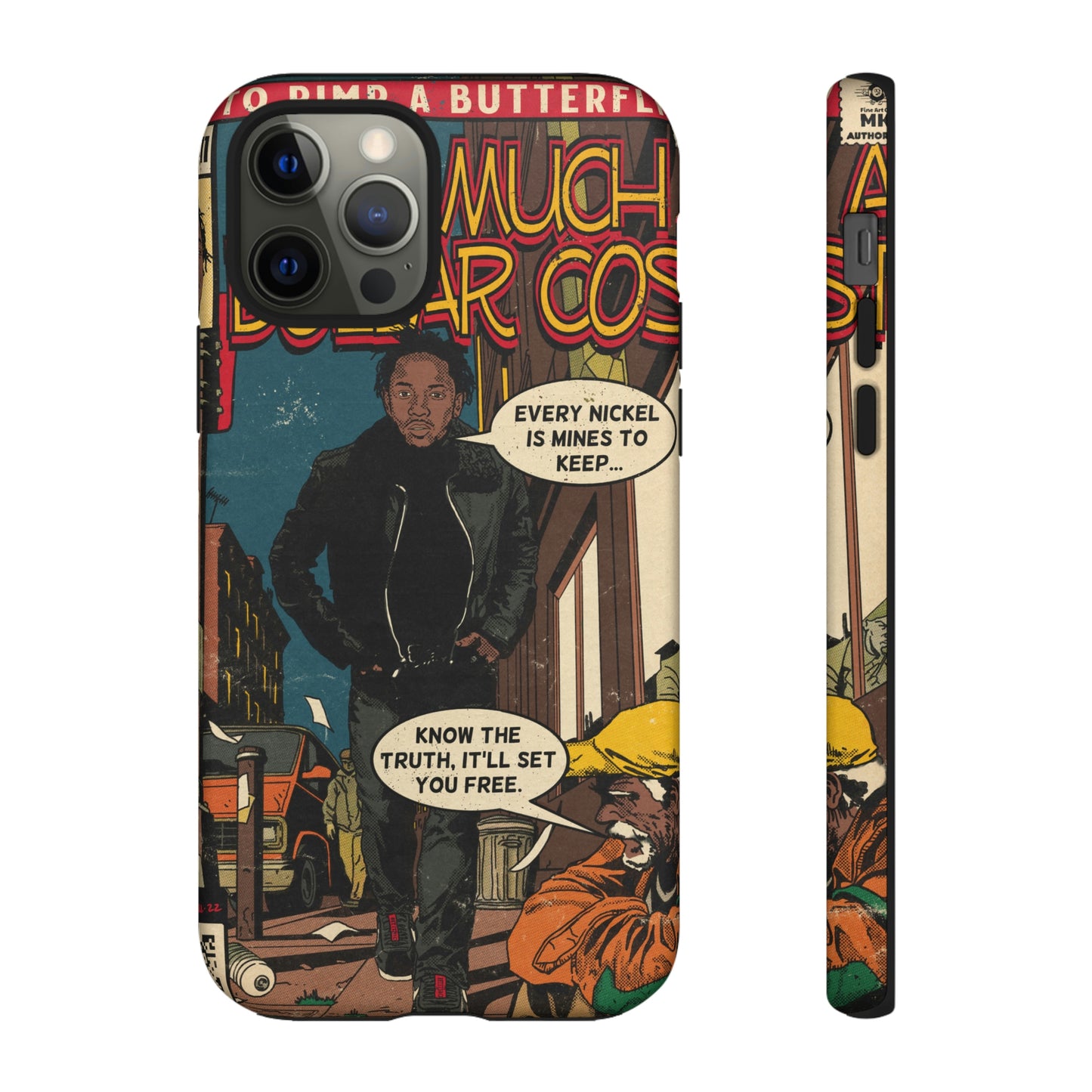 Kendrick Lamar- How Much A Dollar Cost- Tough Phone Cases