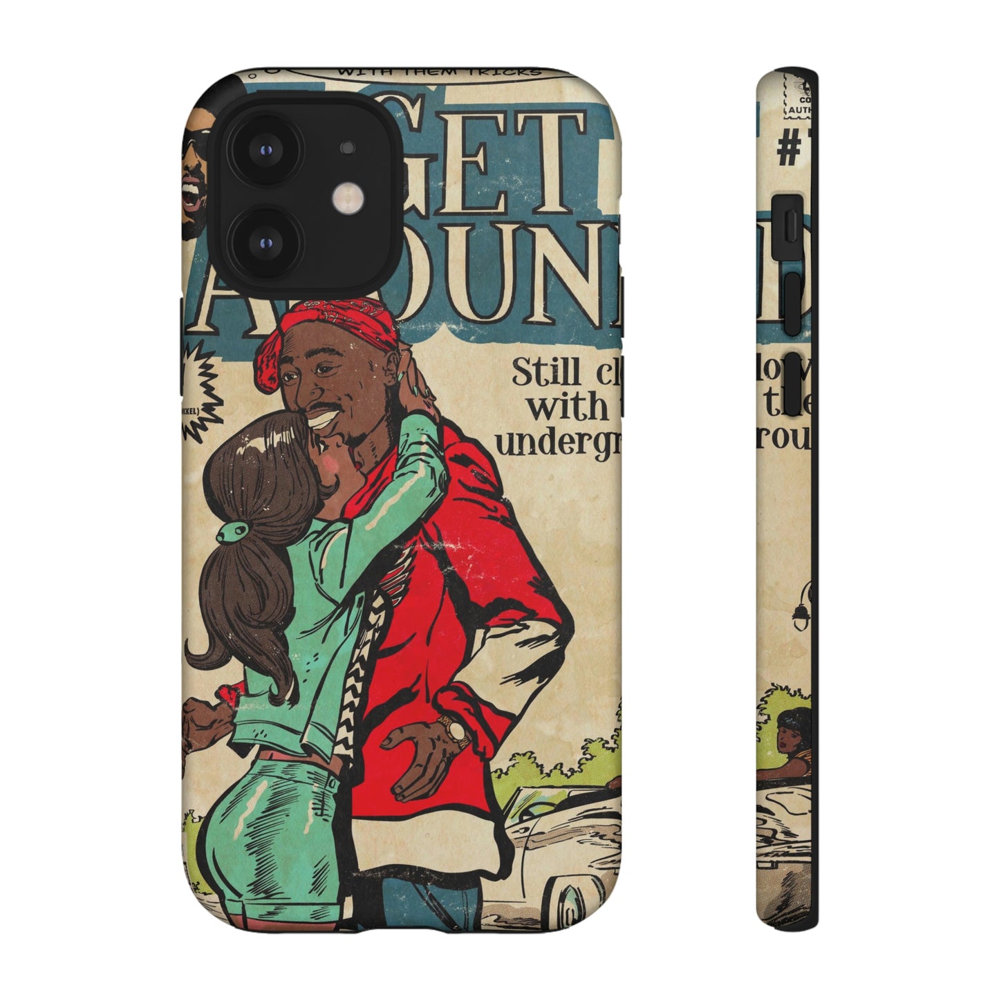 2Pac - I Get Around - Tupac - Tough Phone Cases