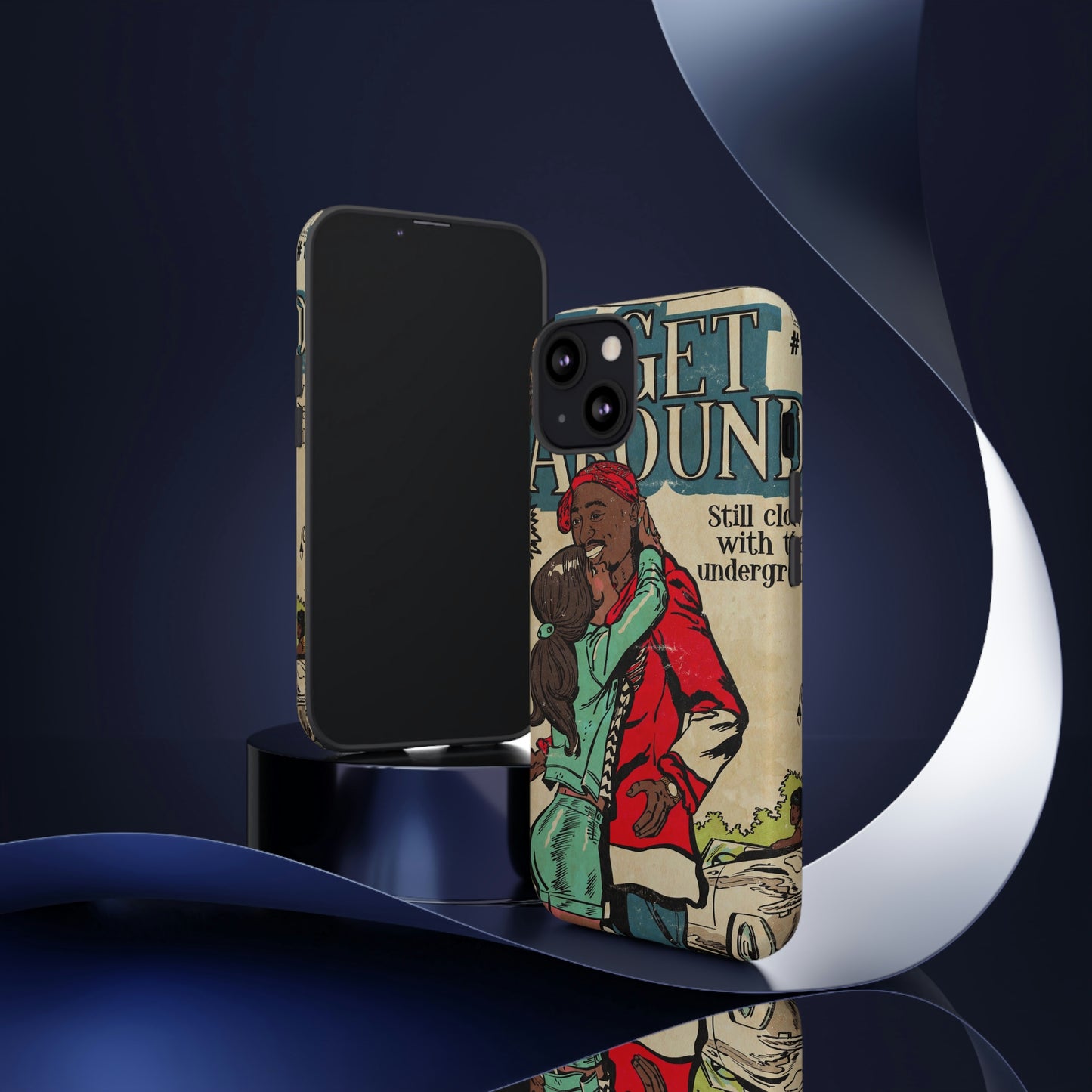 2Pac - I Get Around - Tupac - Tough Phone Cases