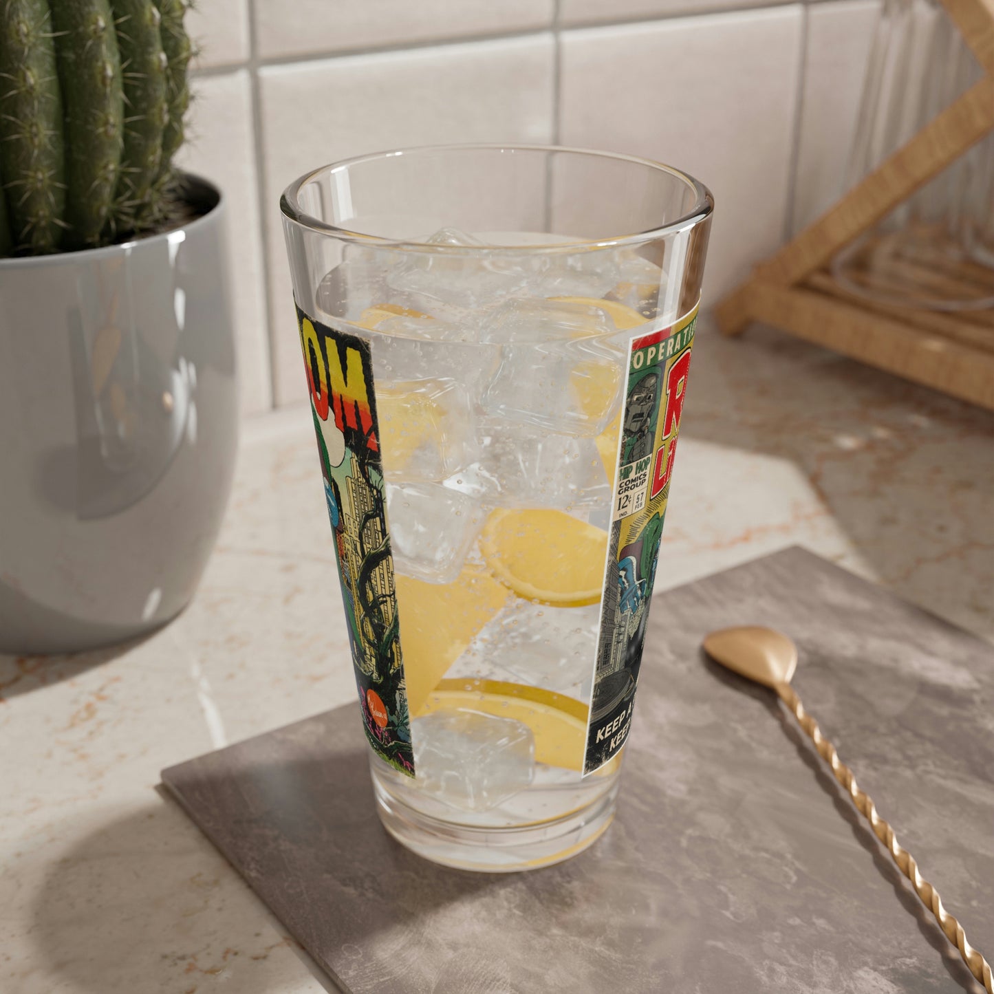 MF DOOM combo 1 - Mixing Glass, 16oz