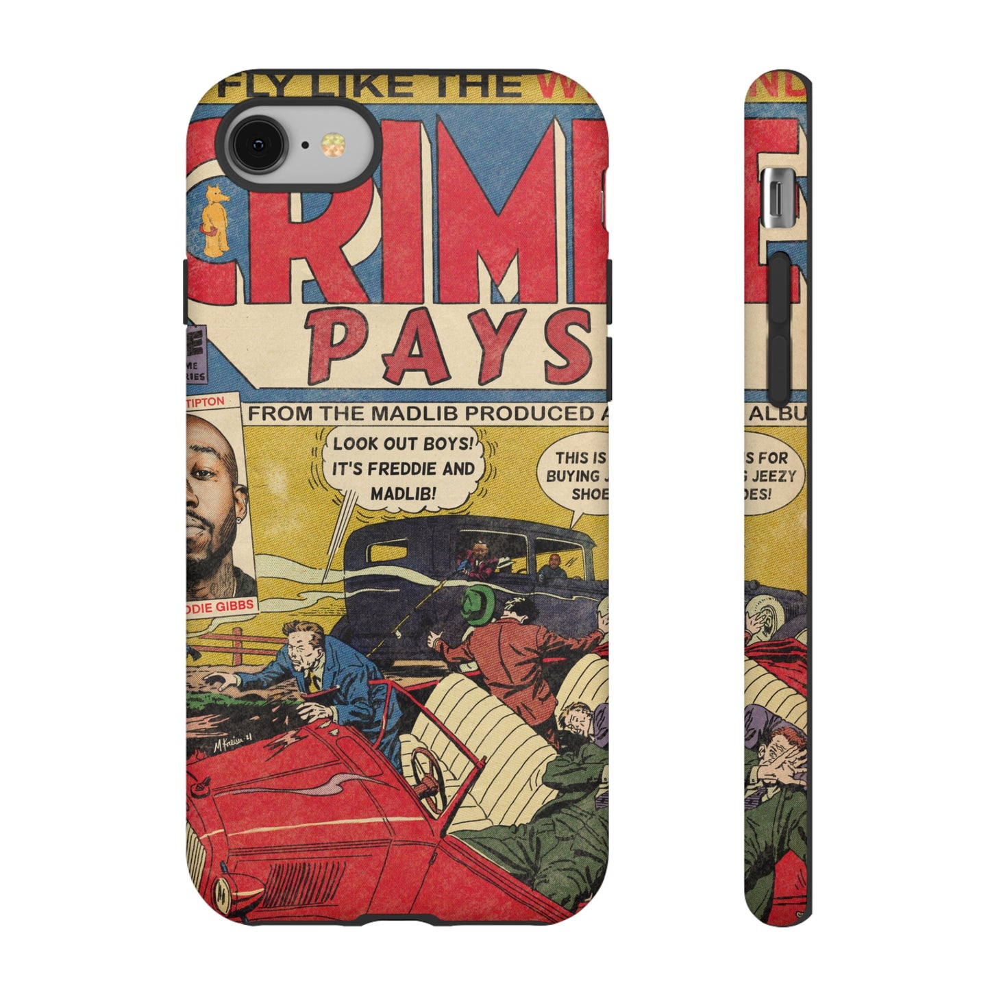 Freddie Gibbs & Madlib - Crime Pays - Tough Phone Cases