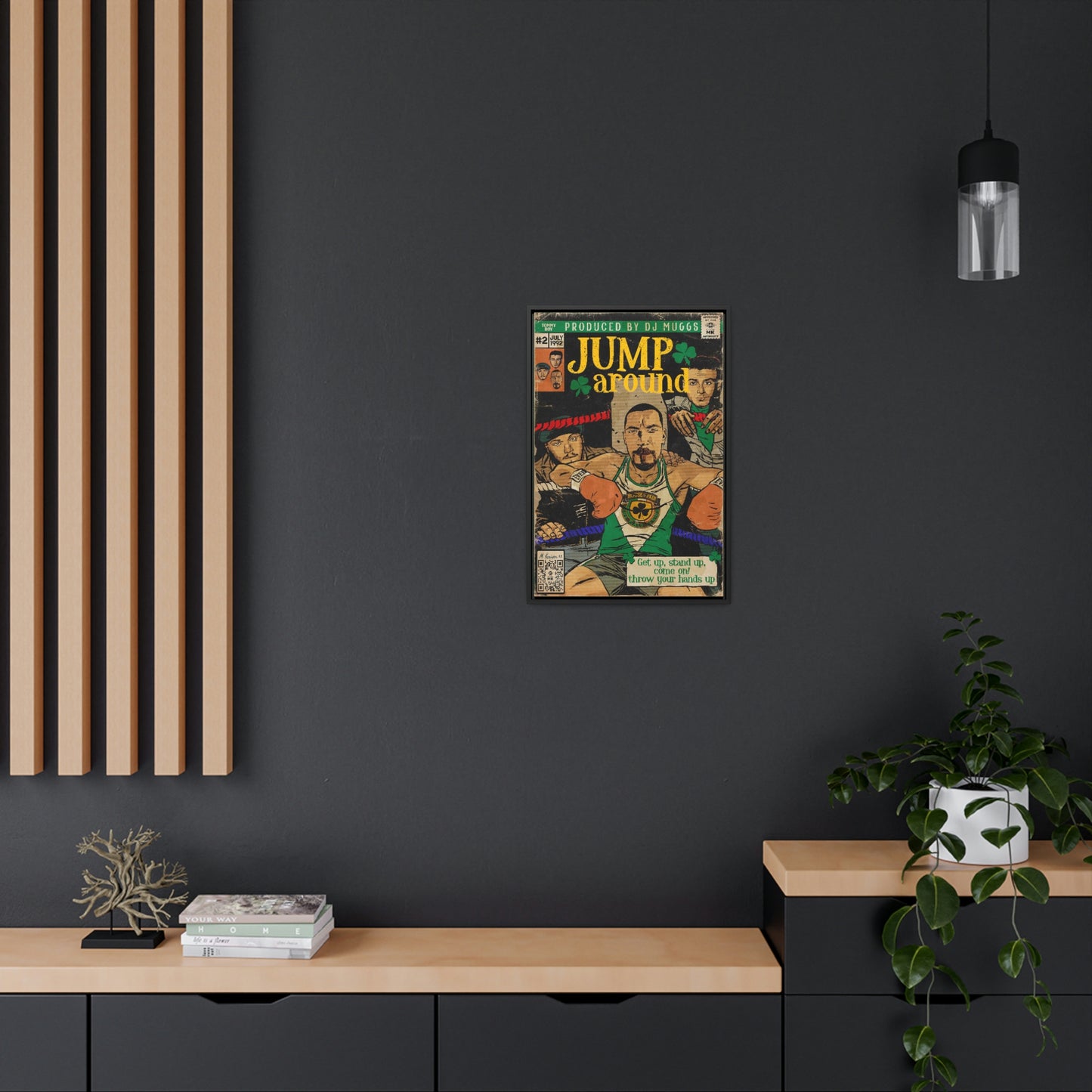 House of Pain - Jump Around - Gallery Canvas Wraps, Vertical Frame