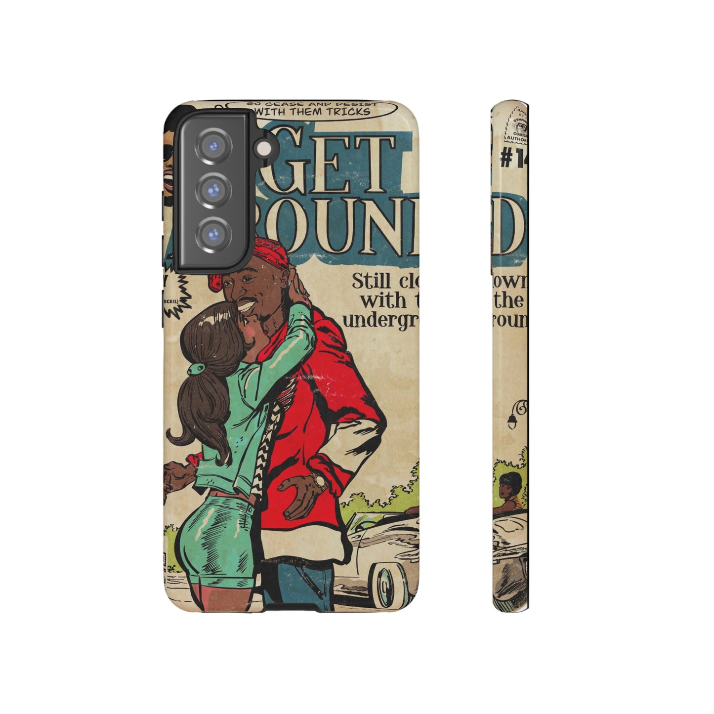2Pac - I Get Around - Tupac - Tough Phone Cases
