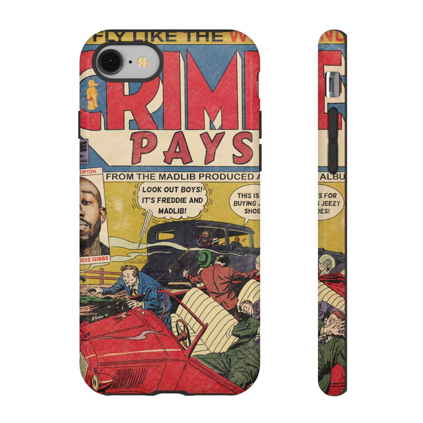 Freddie Gibbs & Madlib - Crime Pays - Tough Phone Cases