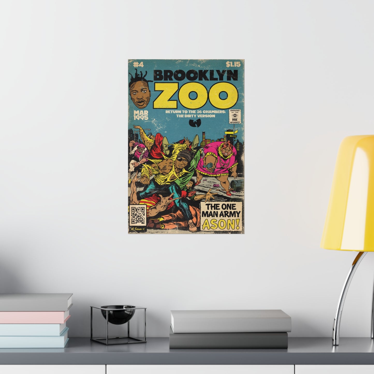 Ol’ Dirty Bastard - Brooklyn Zoo - ODB - Vertical Matte Poster
