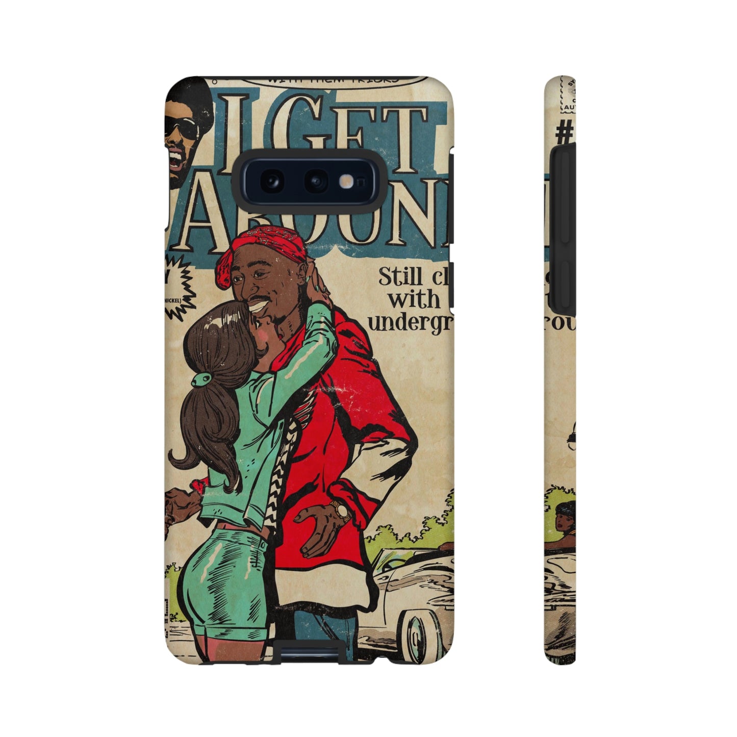 2Pac - I Get Around - Tupac - Tough Phone Cases