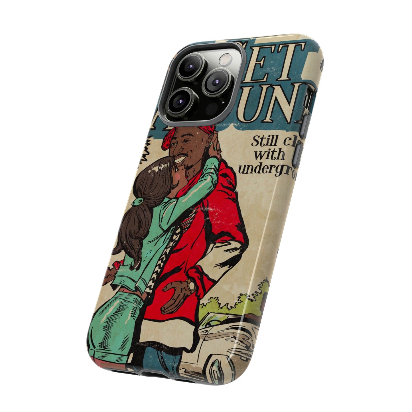 2Pac - I Get Around - Tupac - Tough Phone Cases