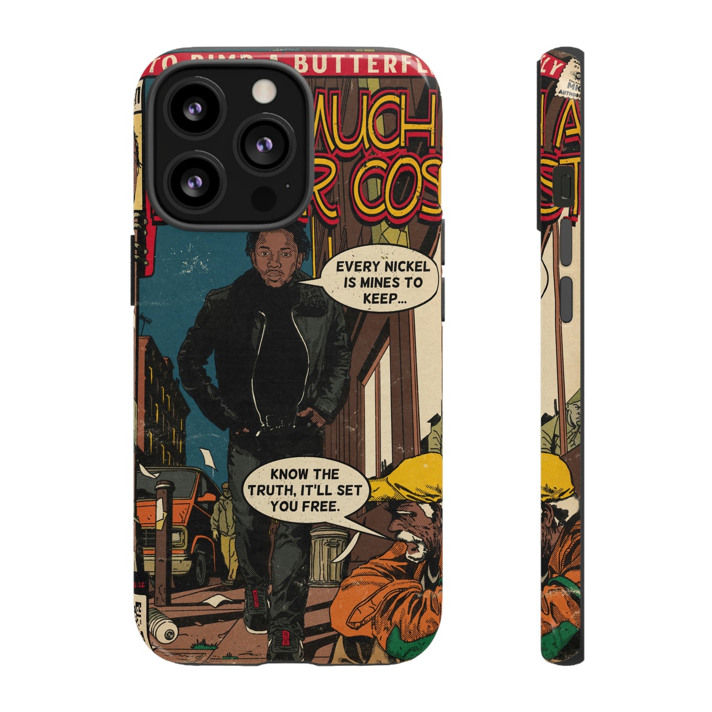 Kendrick Lamar- How Much A Dollar Cost- Tough Phone Cases