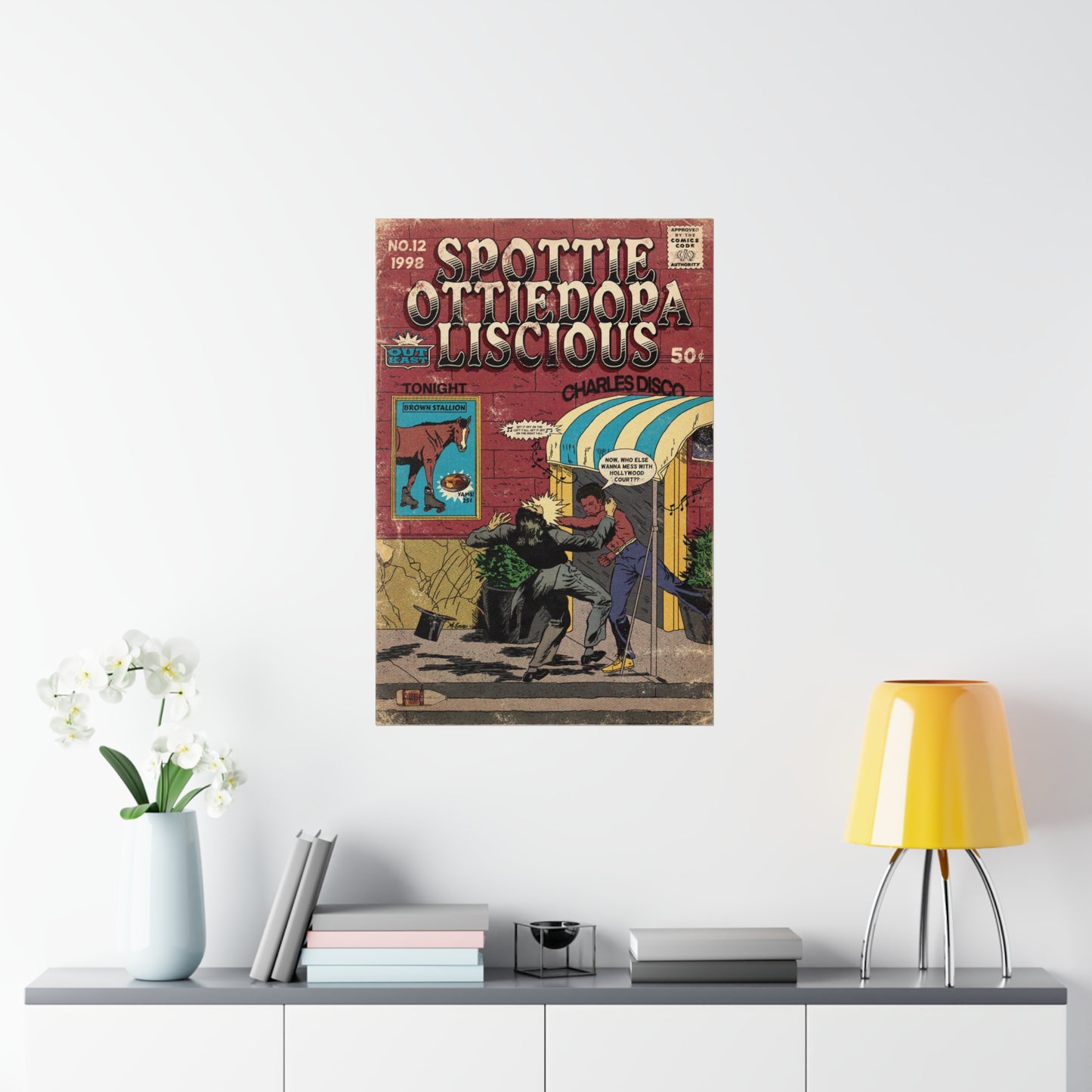 SpottieOttieDopaLiscious- Vertical Matte Poster