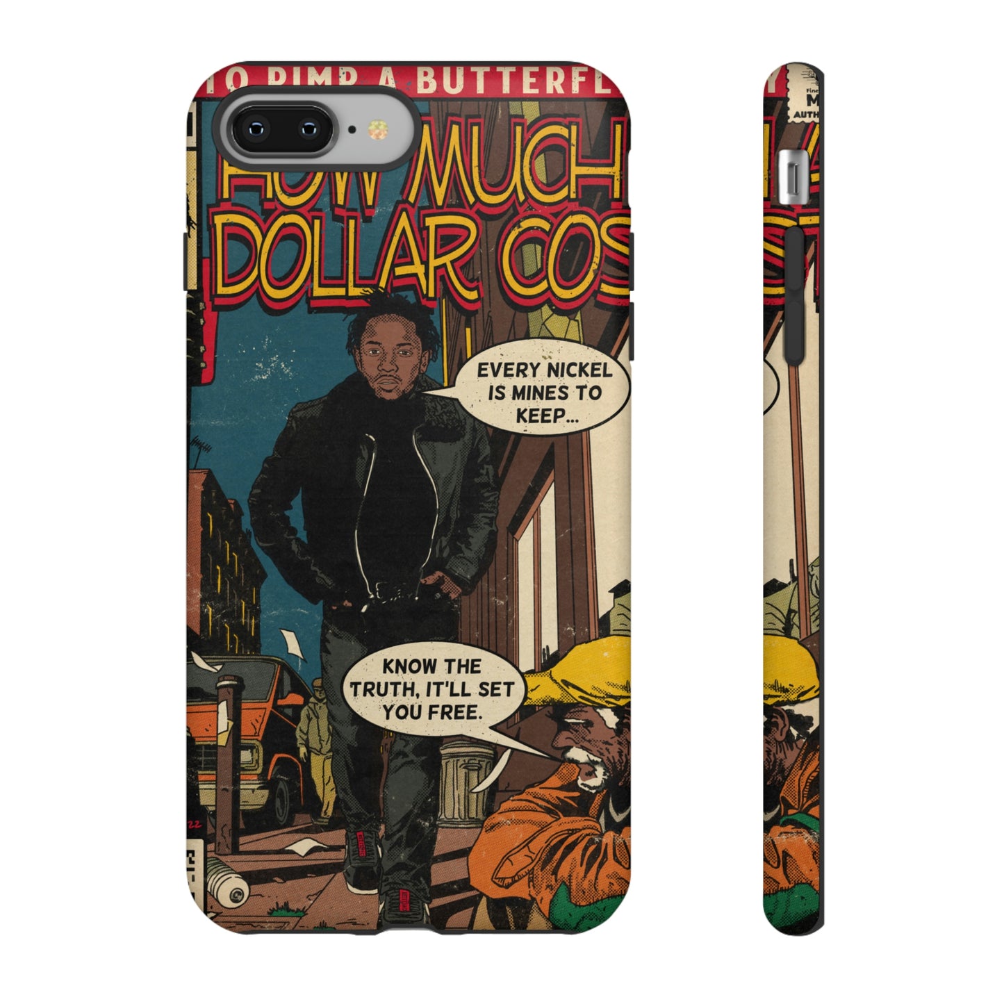 Kendrick Lamar- How Much A Dollar Cost- Tough Phone Cases