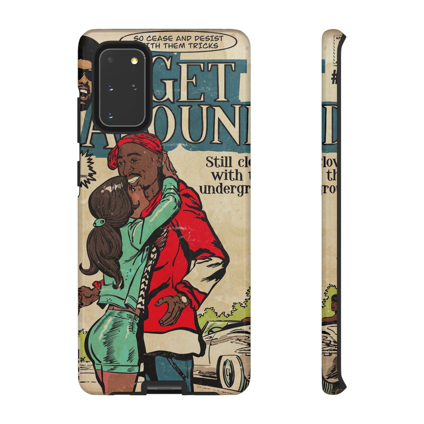 2Pac - I Get Around - Tupac - Tough Phone Cases