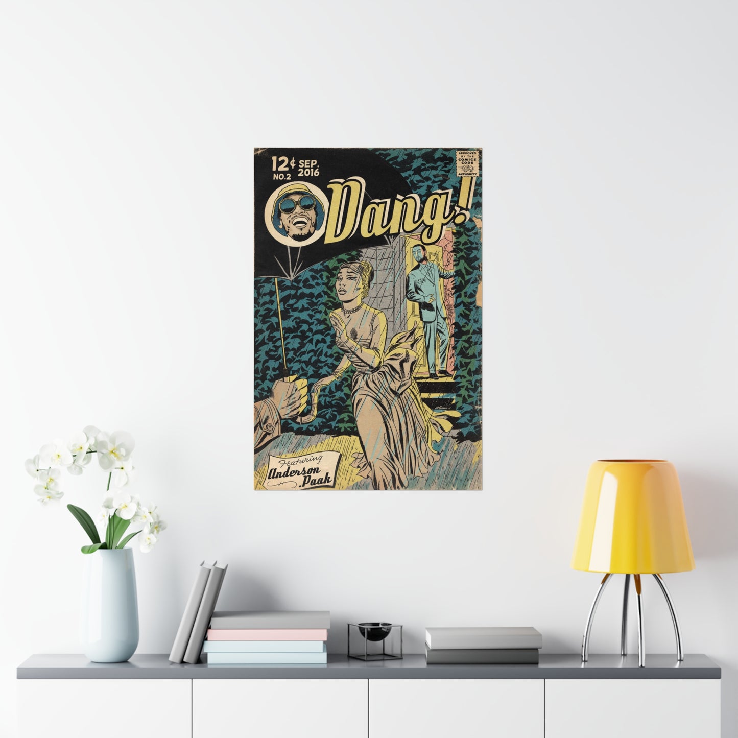 Dang! - Vertical Matte Poster