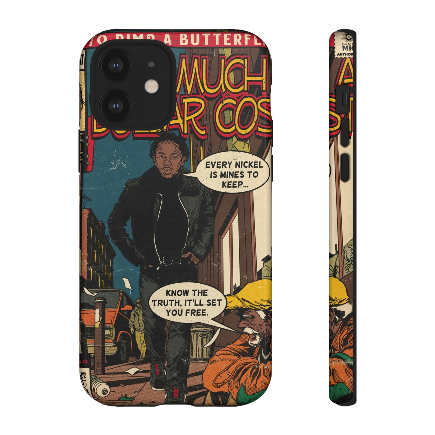 Kendrick Lamar- How Much A Dollar Cost- Tough Phone Cases