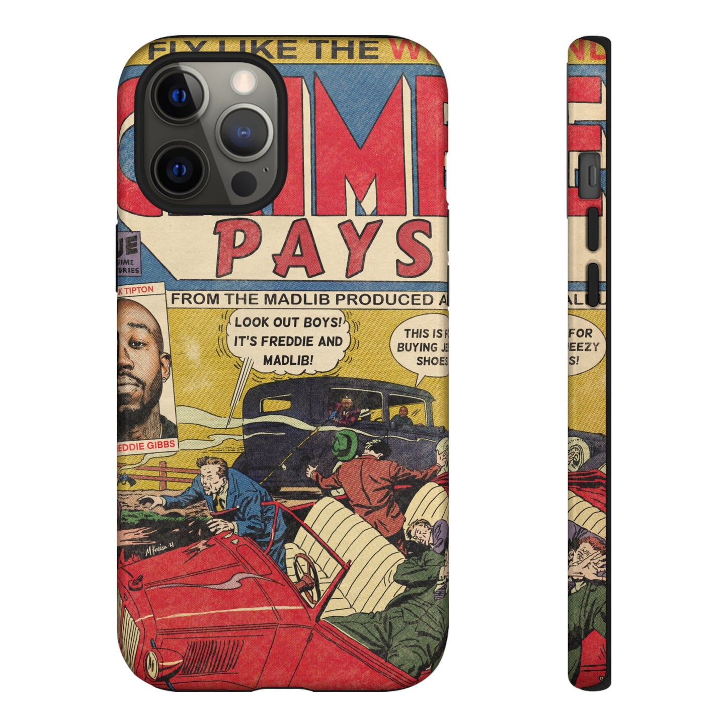 Freddie Gibbs & Madlib - Crime Pays - Tough Phone Cases