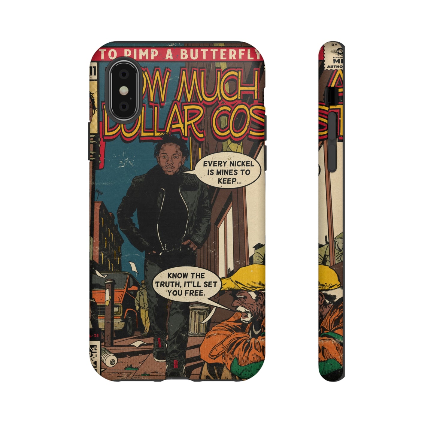 Kendrick Lamar- How Much A Dollar Cost- Tough Phone Cases