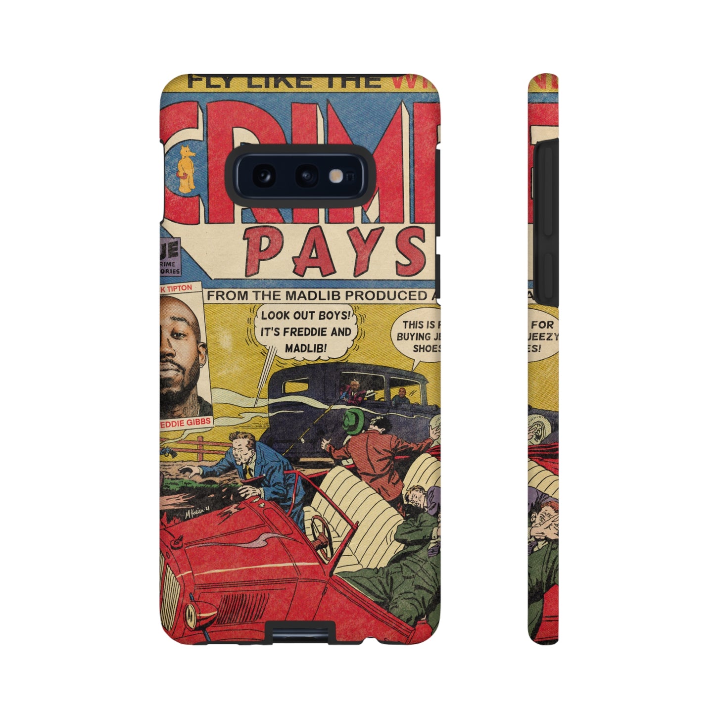 Freddie Gibbs & Madlib - Crime Pays - Tough Phone Cases