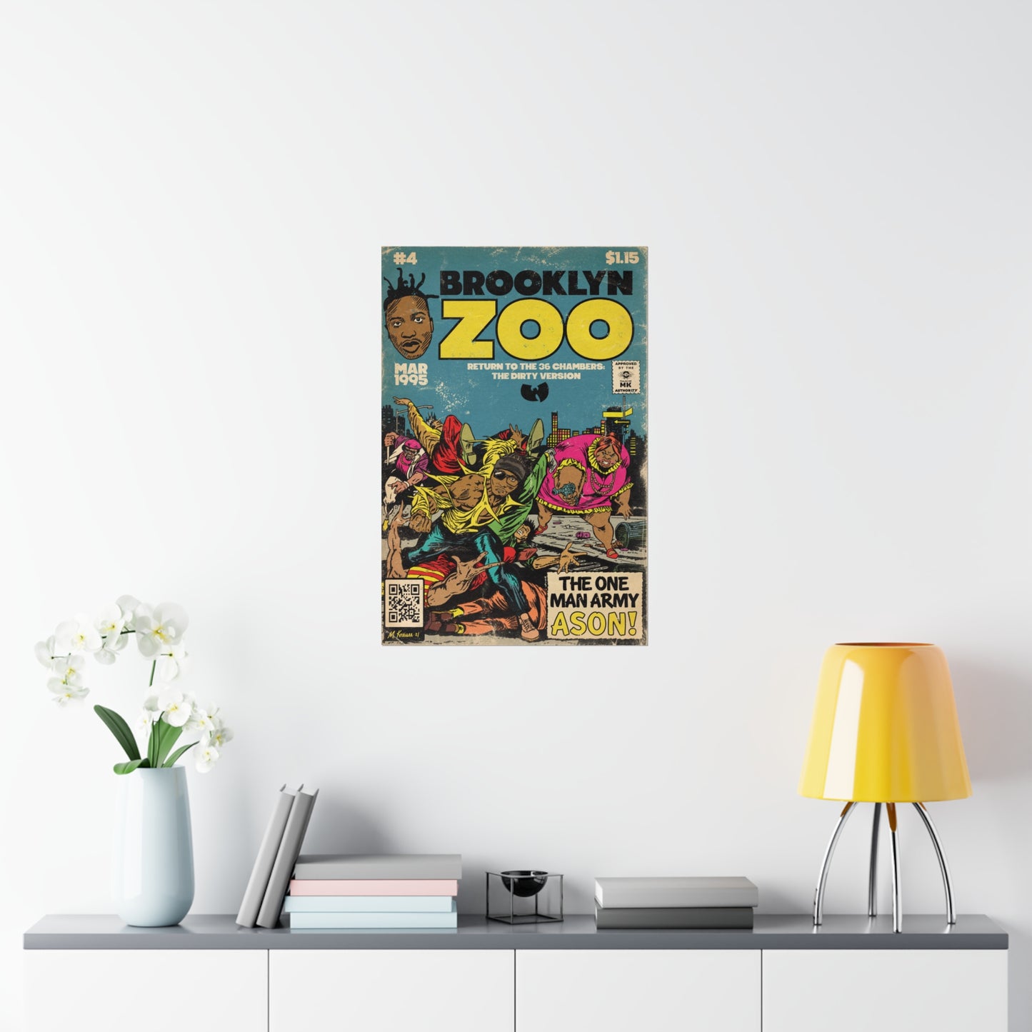 Ol’ Dirty Bastard - Brooklyn Zoo - ODB - Vertical Matte Poster