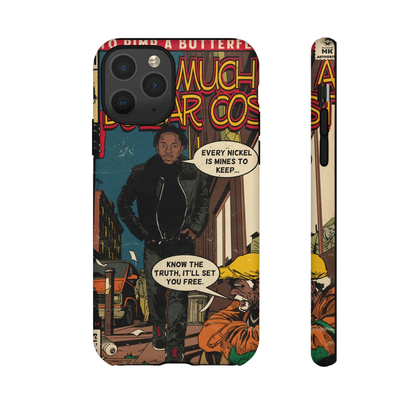 Kendrick Lamar- How Much A Dollar Cost- Tough Phone Cases