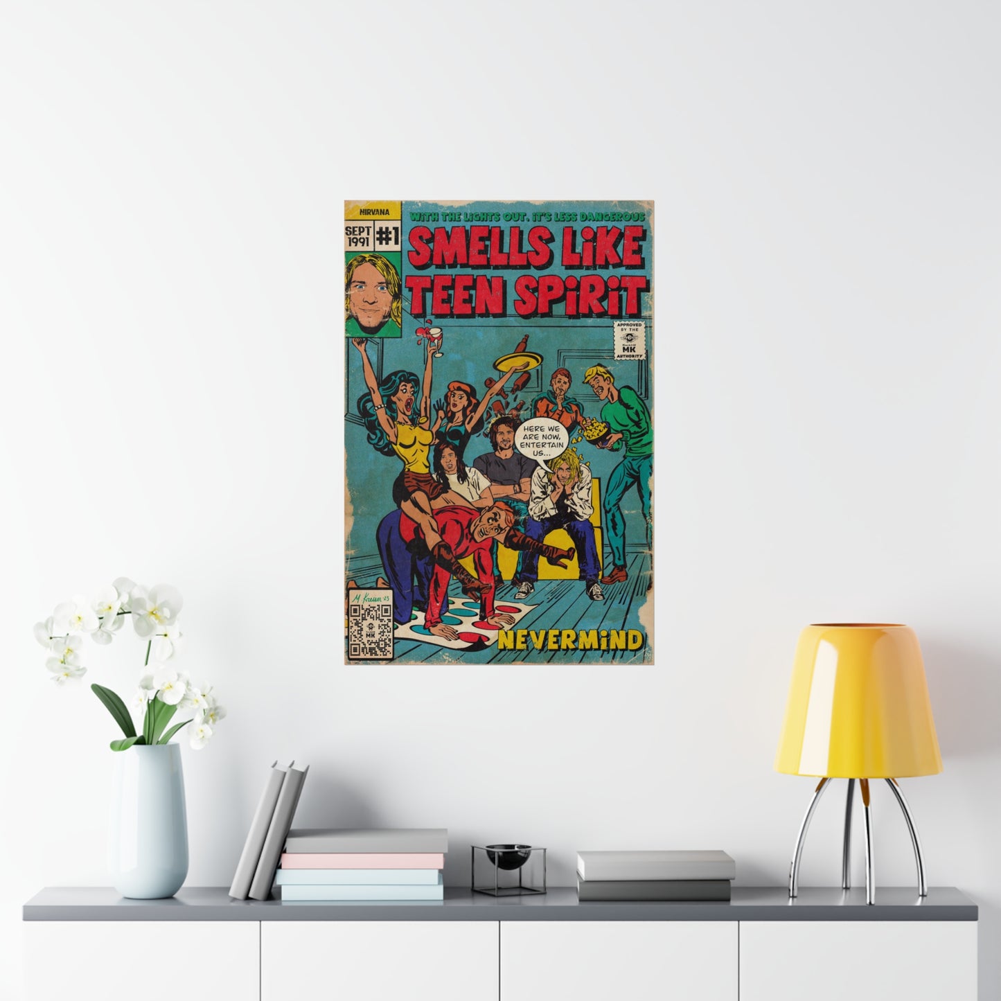Smells Like Teen Spirit - Vertical Matte Poster