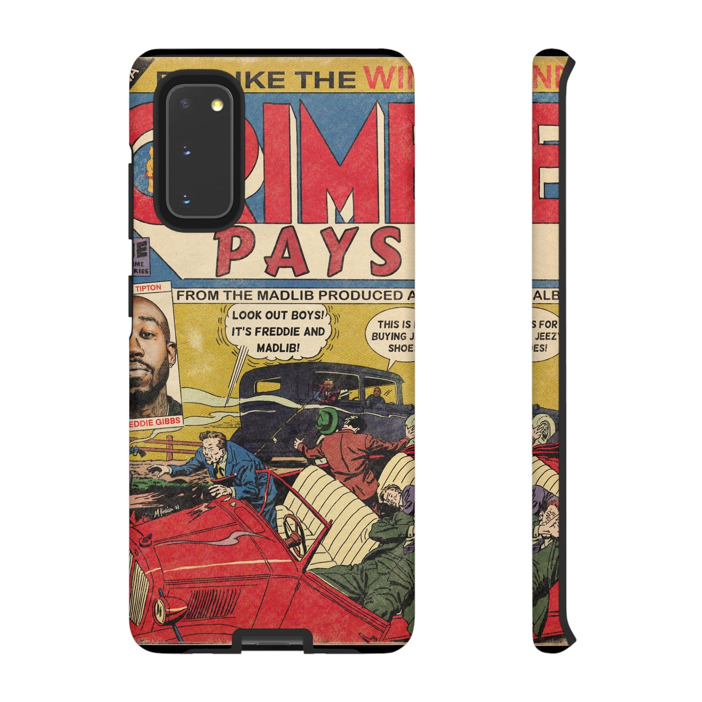 Freddie Gibbs & Madlib - Crime Pays - Tough Phone Cases