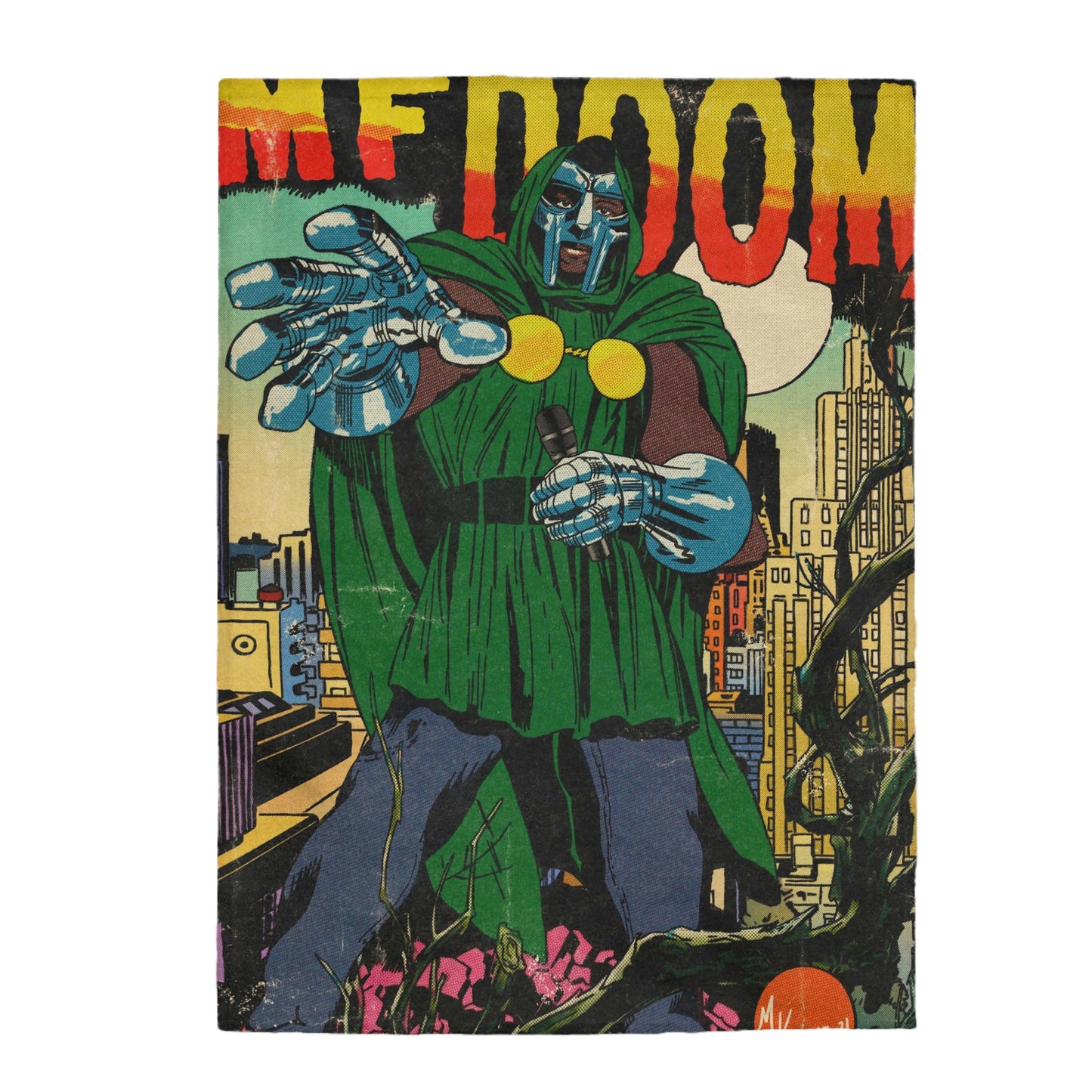 MF DOOM - Velveteen Plush Blanket