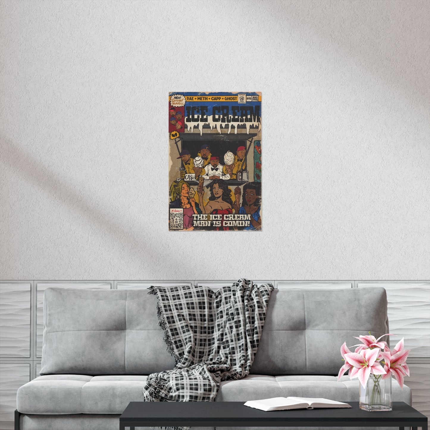 Raekwon- Ice Cream - Premium Matte Vertical Poster