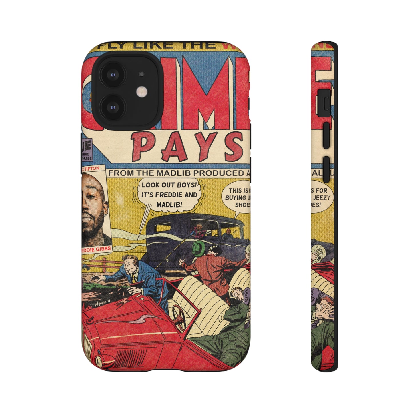 Freddie Gibbs & Madlib - Crime Pays - Tough Phone Cases