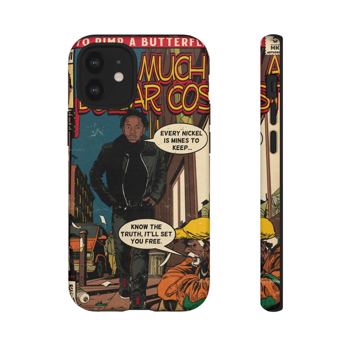 Kendrick Lamar- How Much A Dollar Cost- Tough Phone Cases