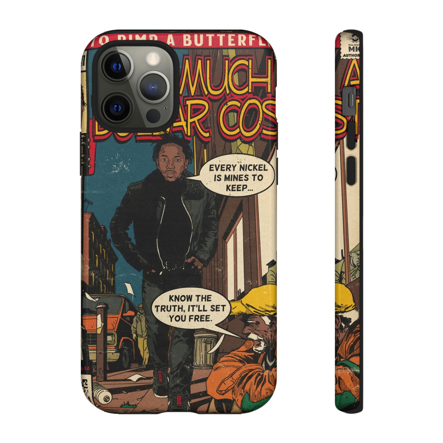 Kendrick Lamar- How Much A Dollar Cost- Tough Phone Cases