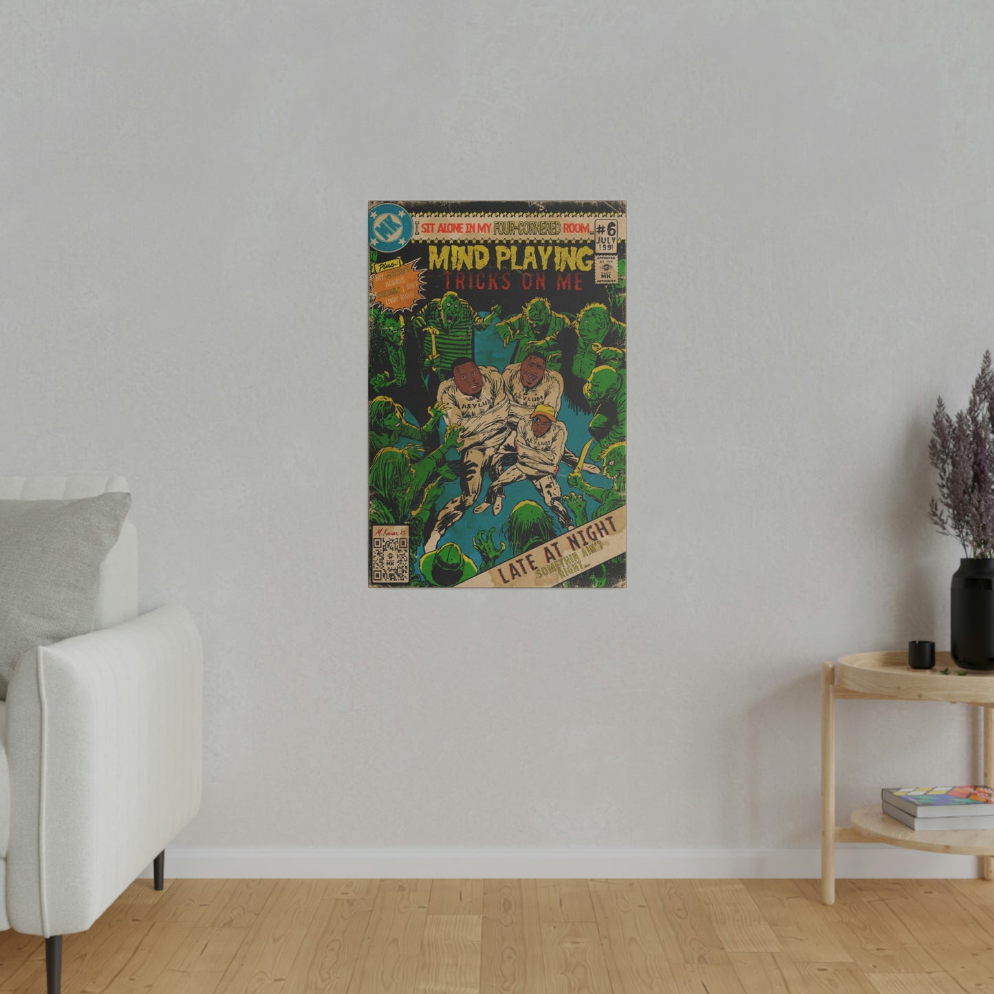 Gets Boys - Mind Playing Tricks - Matte Canvas, Stretched, 0.75"